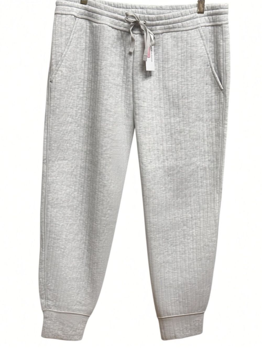 Vineyard Vines Cable Knit Jogger Pants Heather Gray Medium NWT